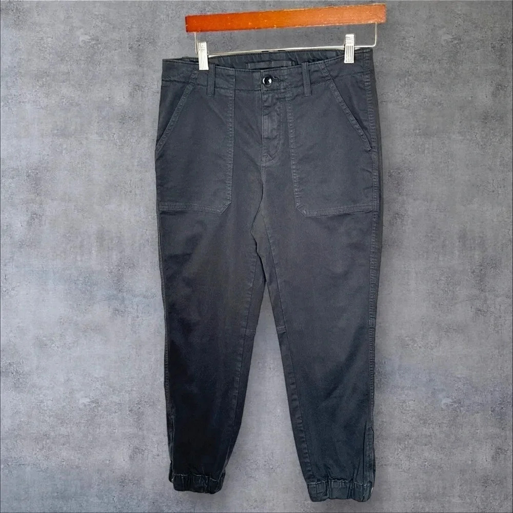 NWT Banana Republic Gray Garment Dyed Joggers Size 6S‎ Petite Minimalist $100